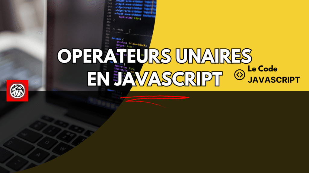 opérateurs unaires javascript bannière